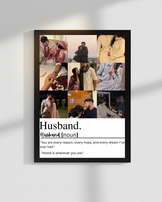 Customize Anniversary Relation frame Best Gift for loved ones| Size 8x12 inches