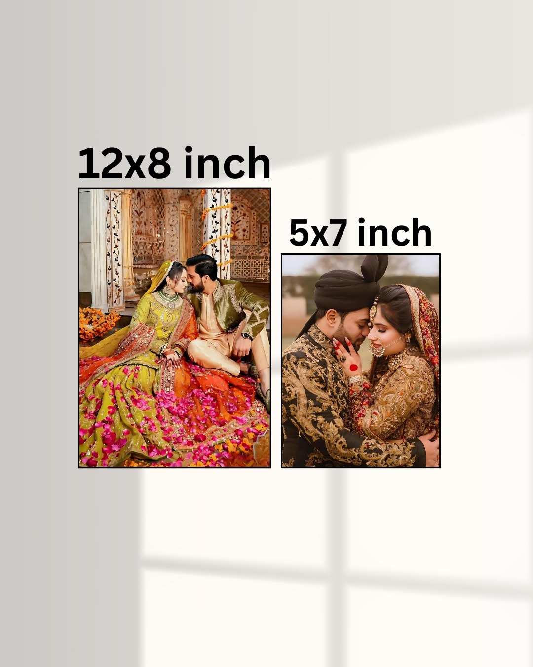 Pack of 8 Medium Customize Phototiles for your room