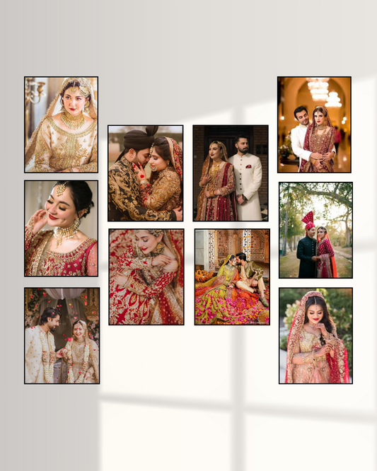 Pack of 10 Medium Customize Phototiles for your room